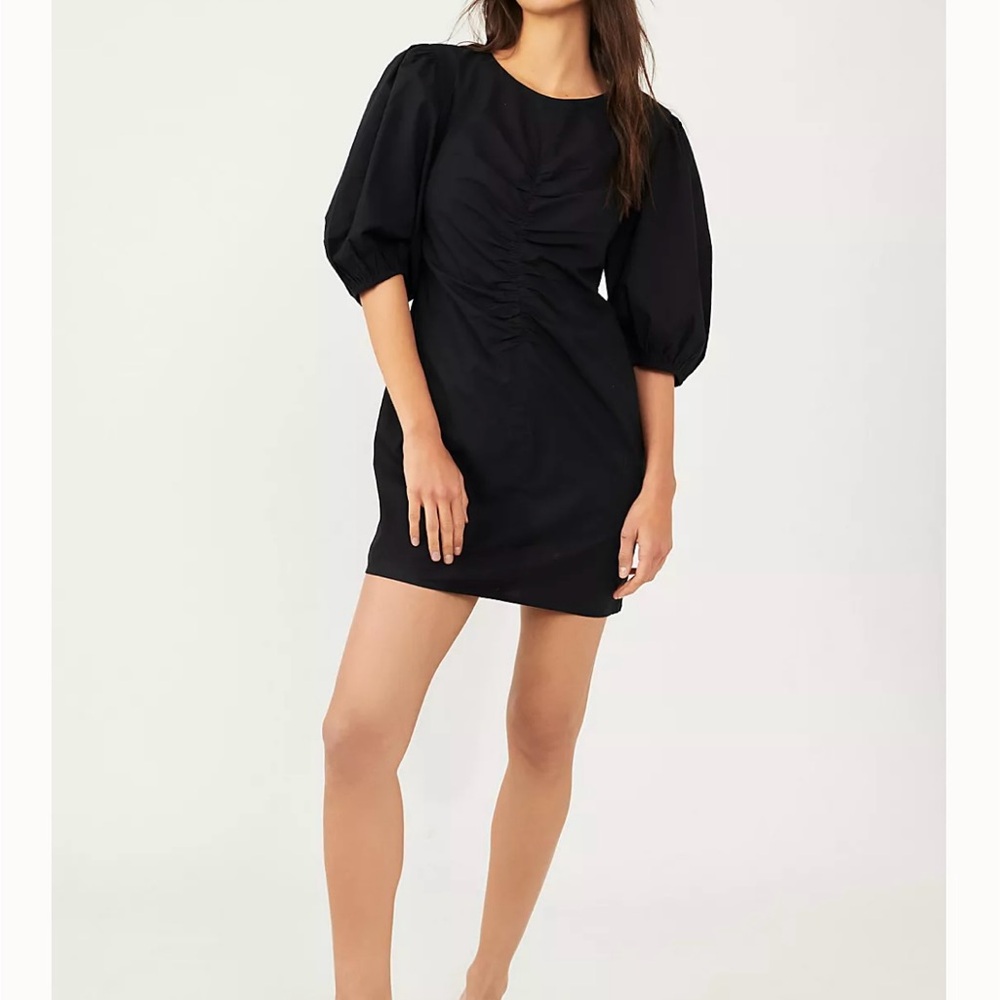NWT Free People Black Hope Mini Dress Size S